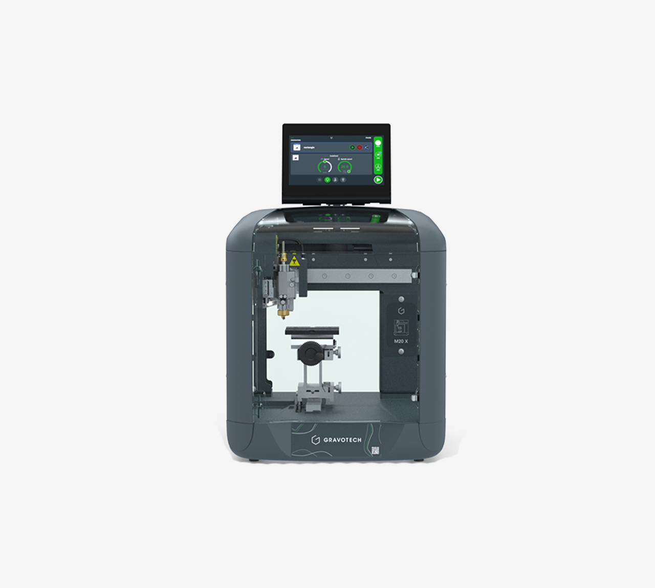 M20 X, the easy-to-use & versatile rotary engraver