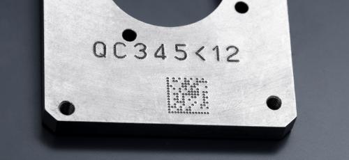 Identification marking of Datamatrix code