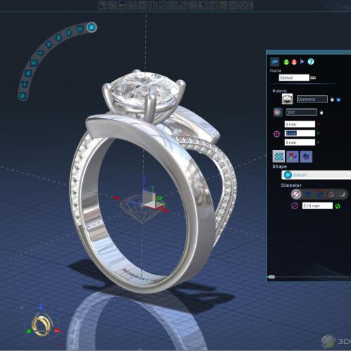3Design 3D Jewelry CAD Software