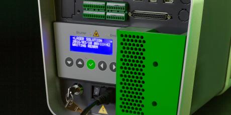 Embedded software on laser marker